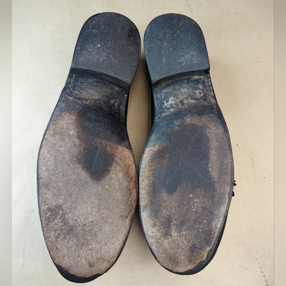 Allen Edmonds "Alton" Double Kiltie Black Leather Loafers. Men's Size 9.5C. Nice - Picture 11 of 11